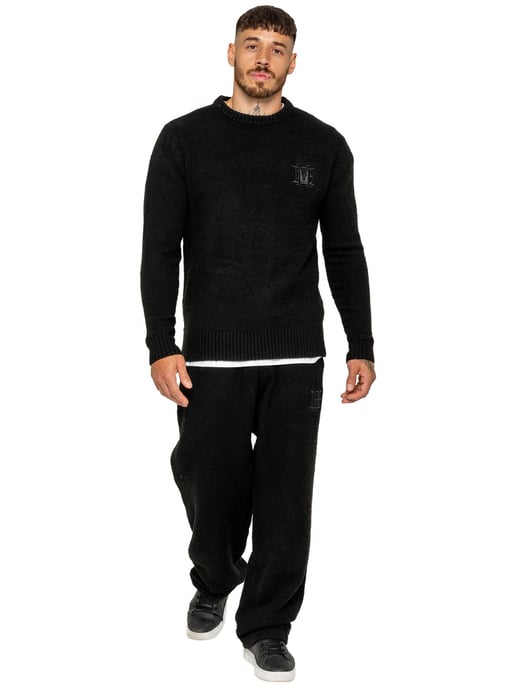 Enzo Milano | Mens Crew Neck Wool Jumper - Image 4