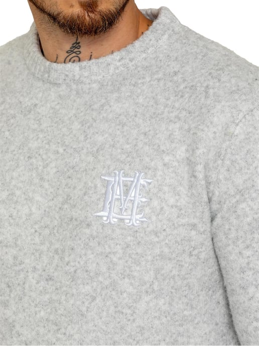 Enzo Milano | Mens Crew Neck Wool Jumper - Image 2