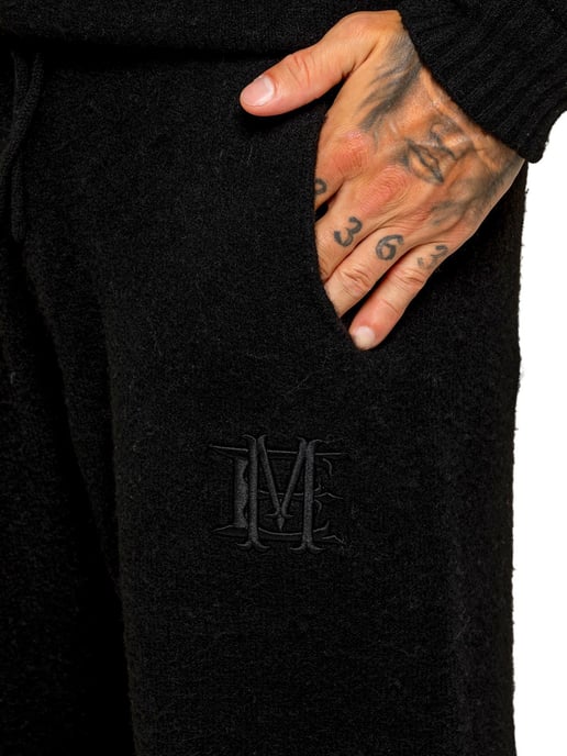 Enzo Milano | Mens Straight Leg Wool Joggers - Image 4