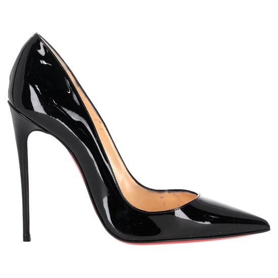 Christian Louboutin So Kate 120 Pumps in Black Patent Leather - Image 1