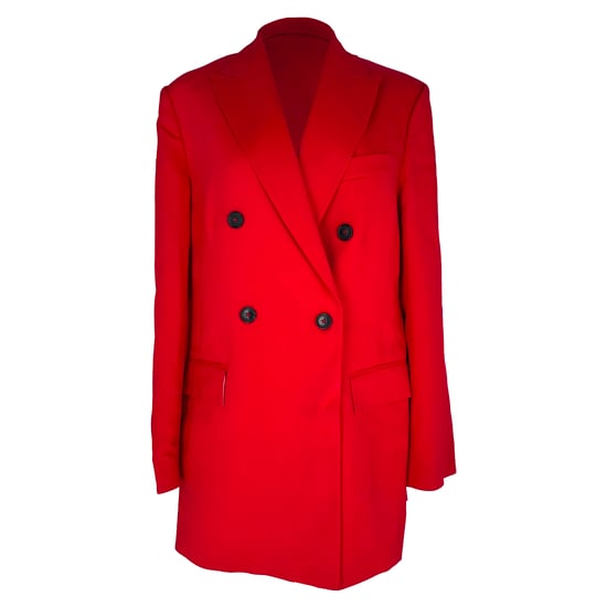 Golden Goose Double-Breasted Blazer in Red Viscose - Image 1