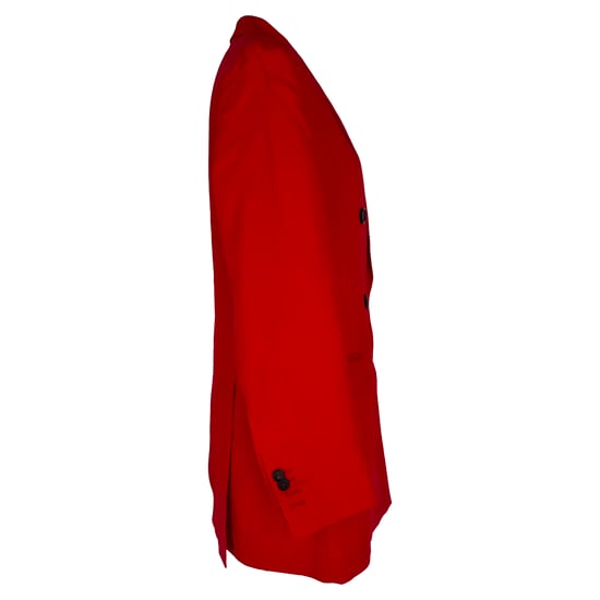 Golden Goose Double-Breasted Blazer in Red Viscose - Image 3