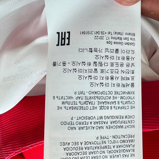 Golden Goose Double-Breasted Blazer in Red Viscose - Image 6
