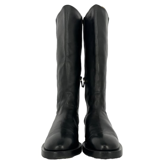 Stuart Weitzman Knee-High Boots in Black Leather - Image 3