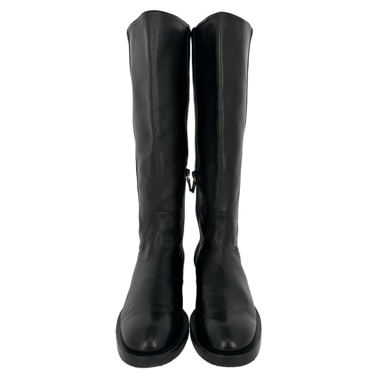 Stuart Weitzman Knee-High Boots in Black Leather - Image 4