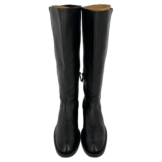 Stuart Weitzman Knee-High Boots in Black Leather - Image 5