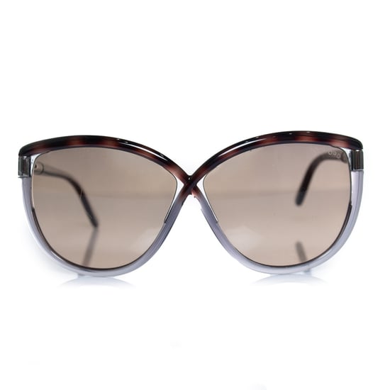 Tom Ford Abbey zonnebril in grijs en bruin. - Image 1