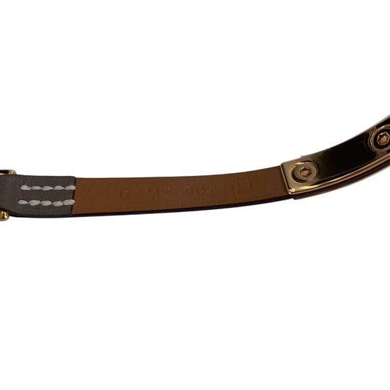 Hermes Leather Bracelet Rivale Mini - Image 4