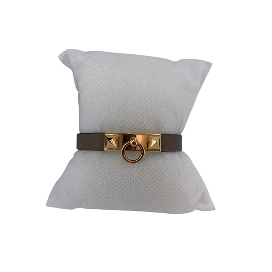 Hermes Leather Bracelet Rivale Mini - Image 6