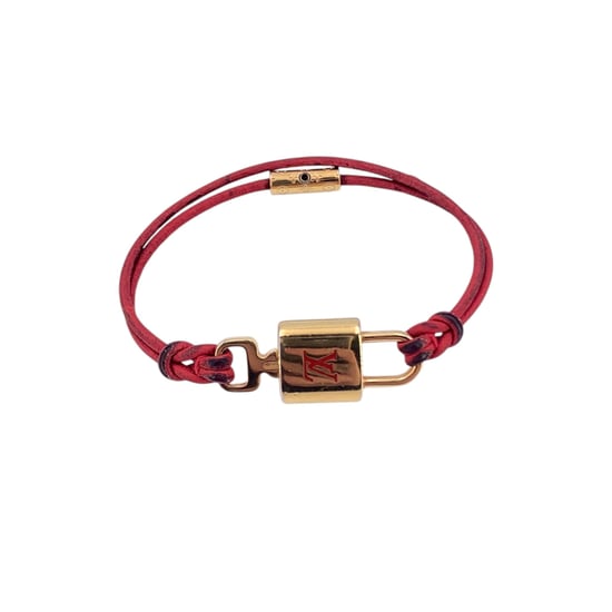 Louis Vuitton metalen armband met Lockit-slot - Image 1