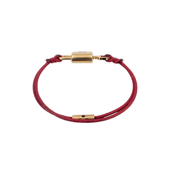 Louis Vuitton metalen armband met Lockit-slot - Image 2