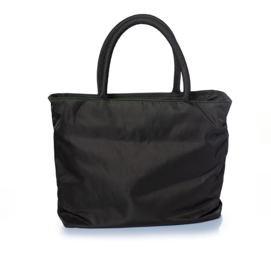 Prada, vintage nylon mörkgrön miniväska - Image 2
