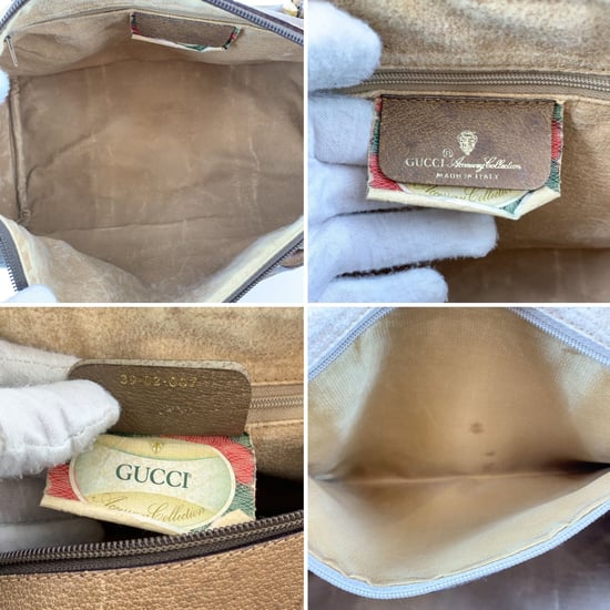 Gucci Vintage Tygväska Ophidia - Image 6