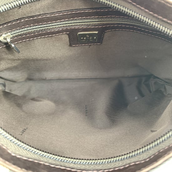 Fendi Vintage Cloth Shoulder Bag Pequin - Image 5