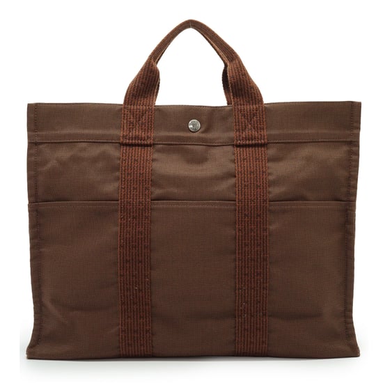 Hermes Vintage Cloth Shoulder Bag Herline - Image 2
