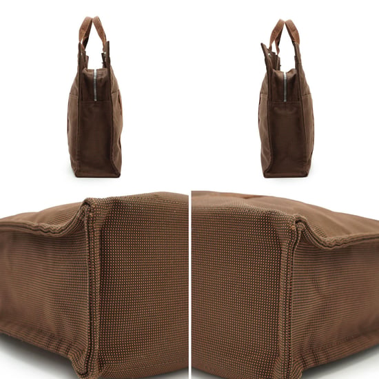Hermes Vintage Cloth Shoulder Bag Herline - Image 3