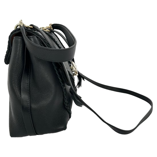 Chloé Medium Penelope Shoulder Bag in Black Calfskin Leather - Image 2