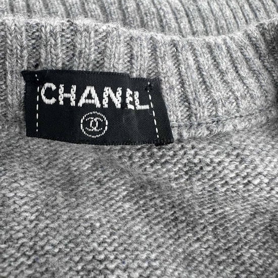 Chanel Colorblock Cardigan in Multicolor Cashmere - Image 2