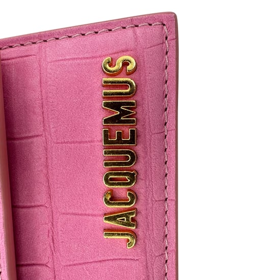 Jacquemus Le Chiquito Long Top-handle Bag in Pink Leather - Image 5