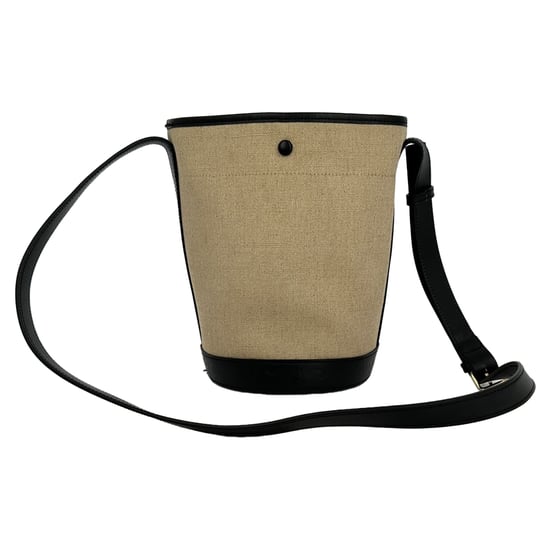 A.P.C. Helene Bucket Bag in Beige Jute Canvas - Image 1