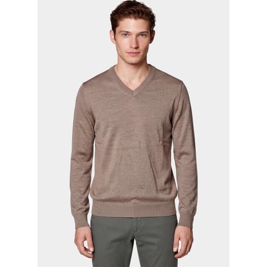 Bos Bright Blue Pullover heren 263/8017 coffee - Image 1