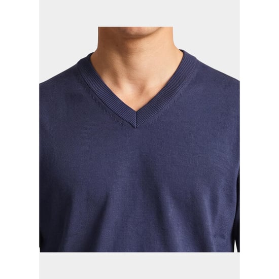 Bos Bright Blue Pullover heren v-hals 263/8189 navy - Image 2