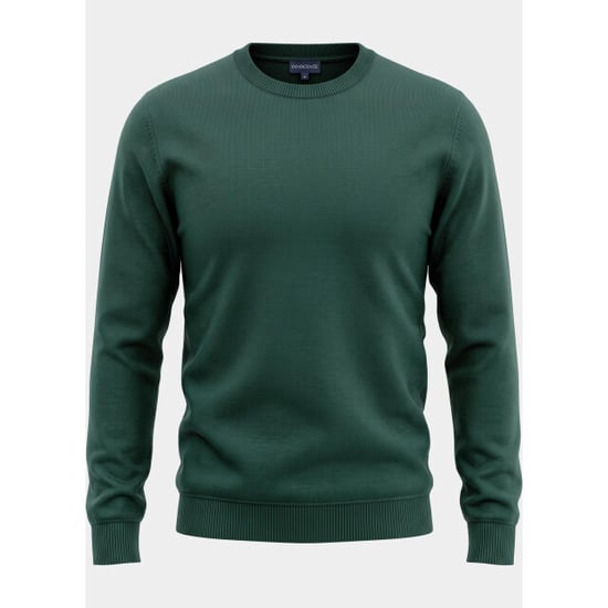 Bos Bright Blue Pullover heren o-hals 262/8142 d.green - Image 2