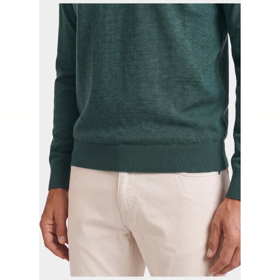 Bos Bright Blue Pullover heren o-hals 262/8142 d.green - Image 6