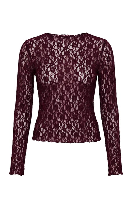 TRENDYOLMİLLA Dames Paars Effen Lang Getailleerd Blouses - Image 1