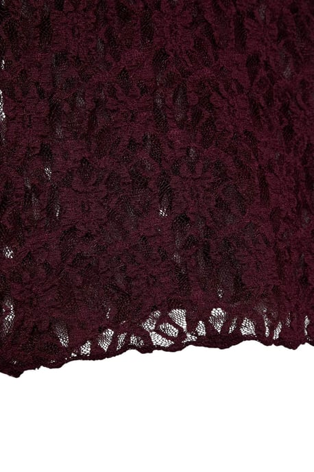 TRENDYOLMİLLA Dames Paars Effen Lang Getailleerd Blouses - Image 2
