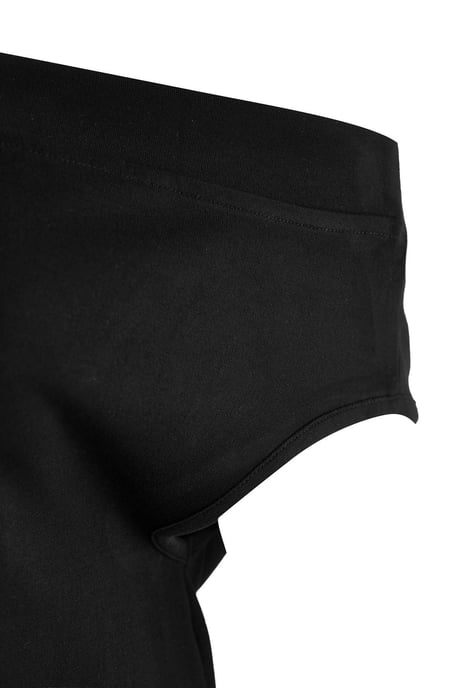 Trendyol Curve Dam Svart Enfärgad Kort Figursydd Plus size Blusar - Image 4