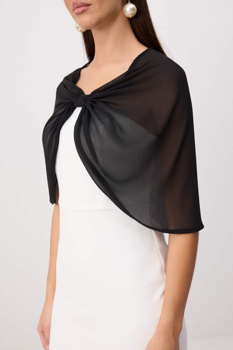 TRENDYOLMİLLA Dames Zwart Effen Mouwloos Regular fit Blouses - Image 2