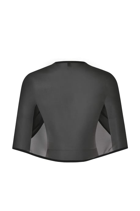 TRENDYOLMİLLA Dames Zwart Effen Mouwloos Regular fit Blouses - Image 5