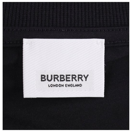 Burberry-logotyp Broderad T-shirt - Image 4