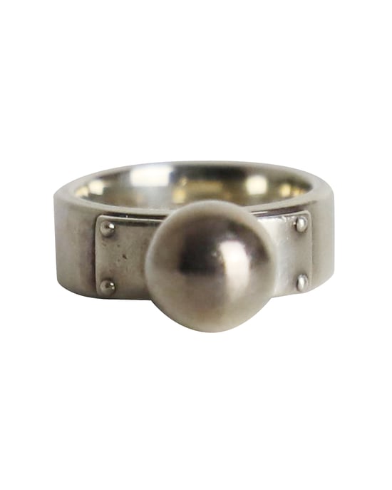 Tiffany & Co Ball Dangle Ring in Silver Metal - Image 5