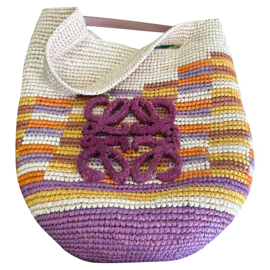 Loewe Paula’s Ibiza Slit Mini Rainbow Cross-body Bag in Multicolor Raffia - Image 6