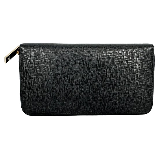 Chanel Timeless CC Zipped Long Wallet in Black Caviar Leather - Image 5