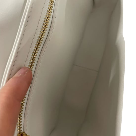 Celine Teen Triomphe Bag in White Calfskin Leather - Image 5