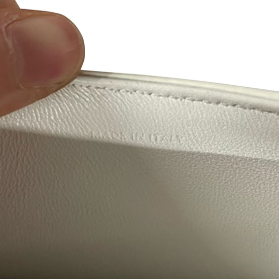 Celine Teen Triomphe Bag in White Calfskin Leather - Image 6