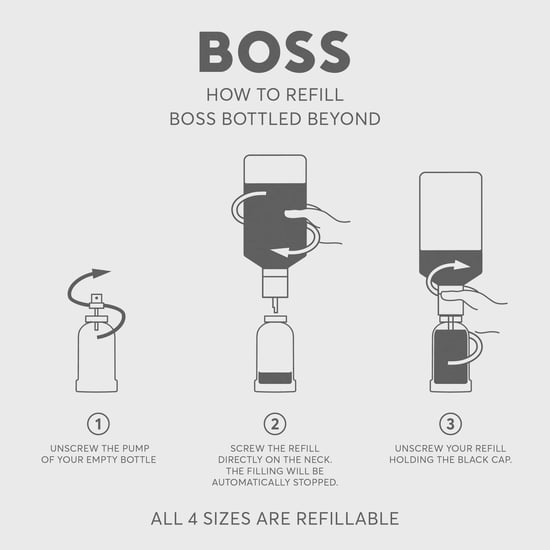 HUGO BOSS Bottled Beyond Intense Eau de Toilette Spray Refill 200ml - Image 4