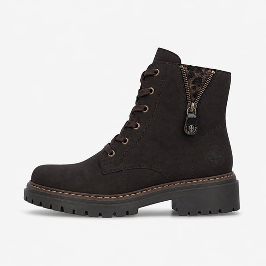 Rieker 72617 Womens Ankle Boots Nougat/antique/espresso - Image 3