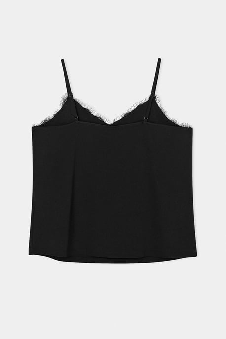 Trendyol Curve Dam Svart Enfärgad Ärmlös Figursydd Plus size Blusar - Image 5