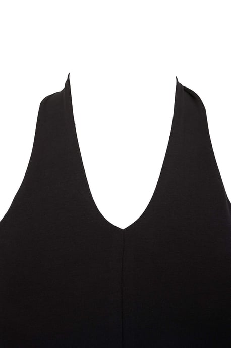 Trendyol Curve Dam Svart Enfärgad Ärmlös Figursydd Plus size Blusar - Image 3