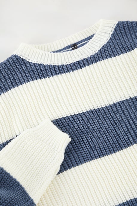TRENDYOLKIDS Boys Ecru Color block Long Regular fit Sweaters - Image 2