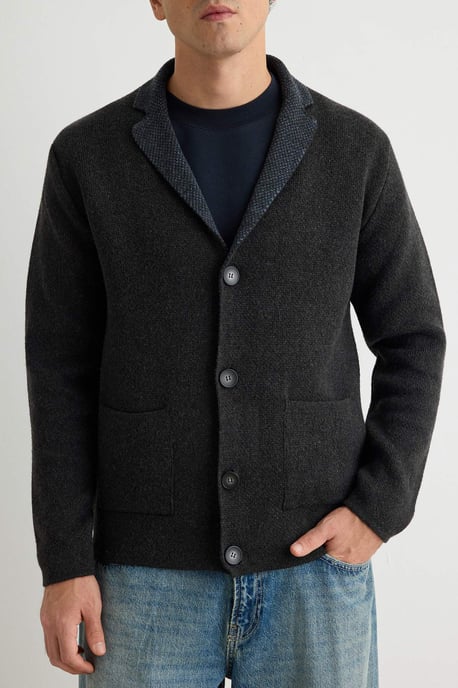 TRENDYOL MAN Heren Grijs Effen Lang Regular fit Vesten - Image 2