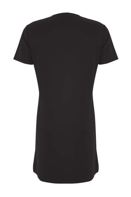 TRENDYOLMİLLA Dames Zwart Effen Kort / Mini Kort Casual Recht Jurken - Image 5
