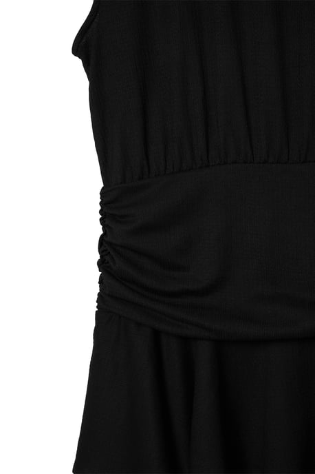 Trendyol Curve Dam Enfärgad Kort / Mini Ärmlös A-linje Plus size Klänning - Image 5