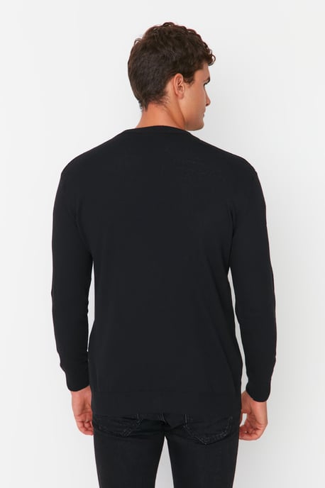 TRENDYOL MAN Heren Zwart Effen Lang Getailleerd Vesten - Image 4