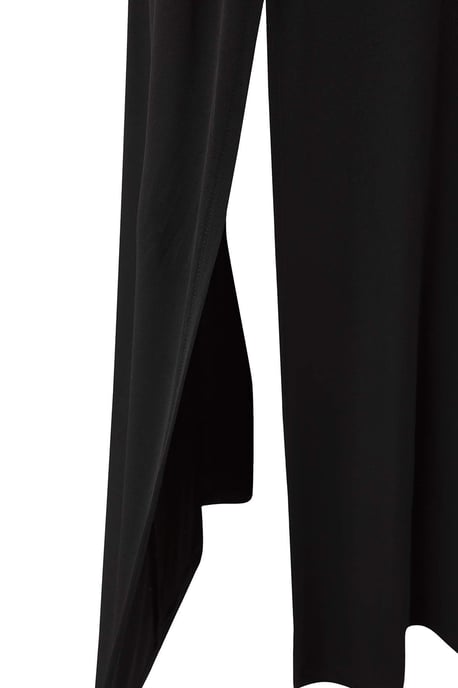 Trendyol Curve Dam Svart Enfärgad Maxi Lång Kväll / Vardag A-linje Plus size Klänning - Image 5