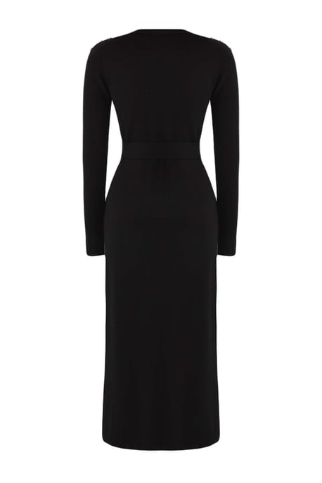 Trendyol Modest Dames Zwart Effen Maxi Lang Stijlvol/Avond A-lijn Modest Jurken - Image 5